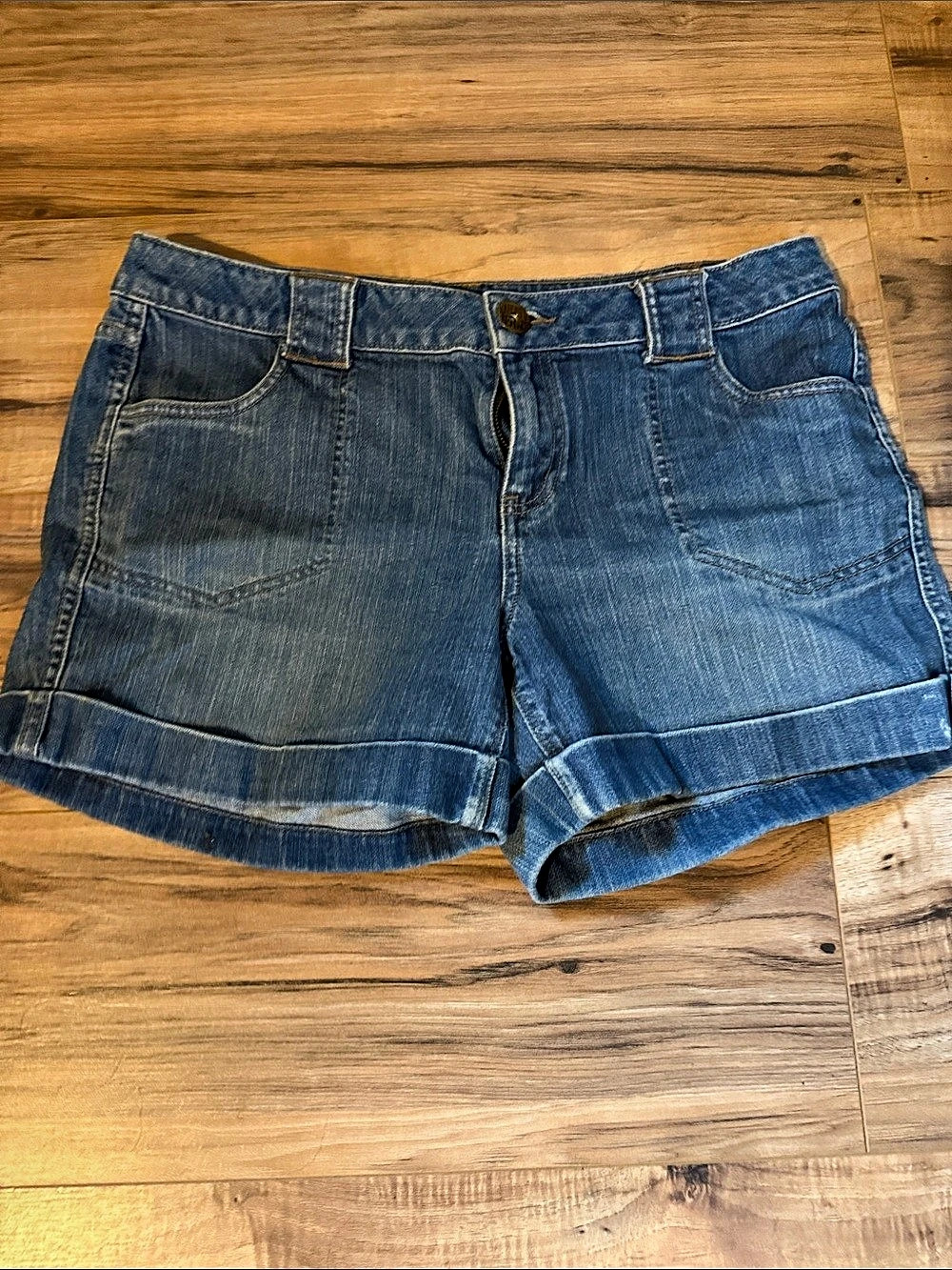 DKNY Jeans Denim Jean Shorts Blue Size 14